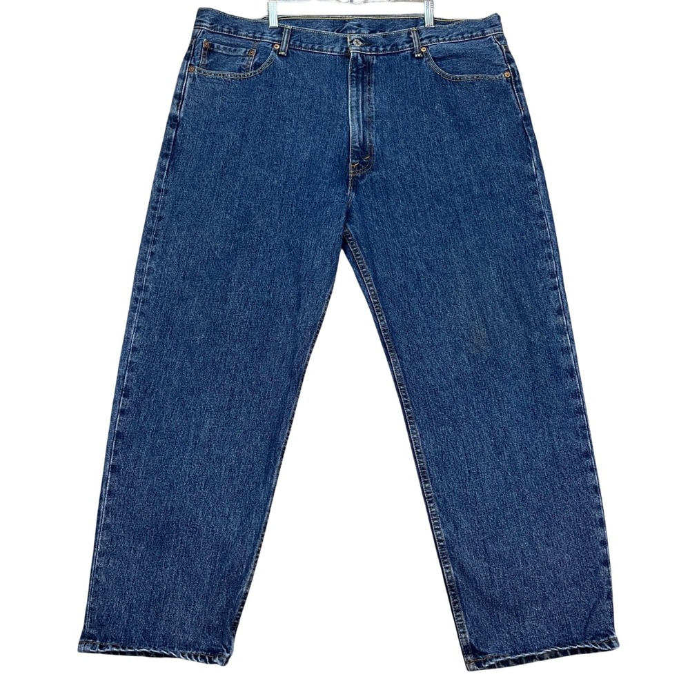 Levi Strauss 550 Relaxed Fit Jeans Mens W44 L30 Blue Denim Medium Wash